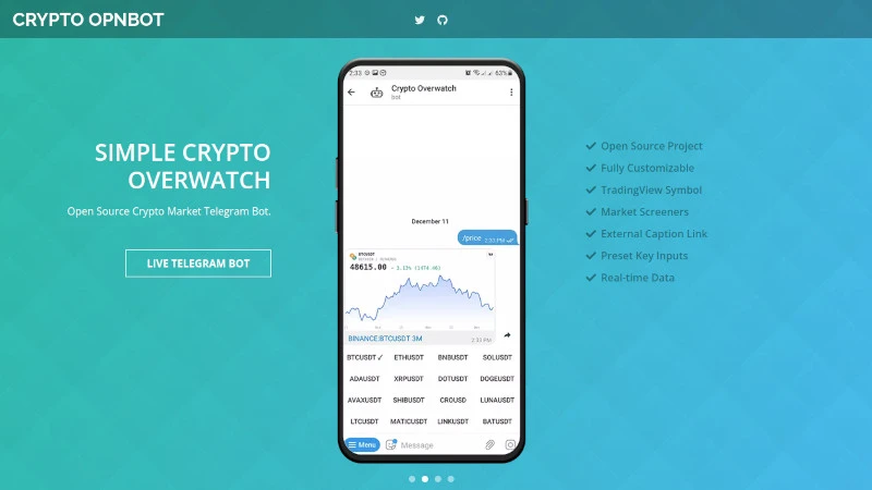 project crypto.opnbot.com